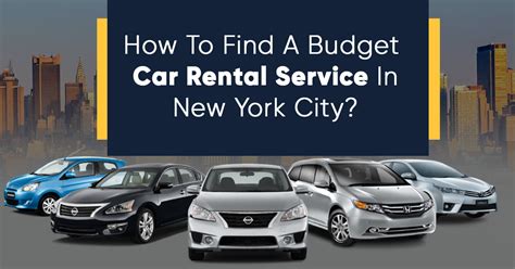 cheapest place to get a car rental nyc area